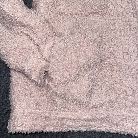 Knox Rose Women's XXL Teddy Sherpa Boucle Trucker Jacket Oatmeal - Picture 14 of 16